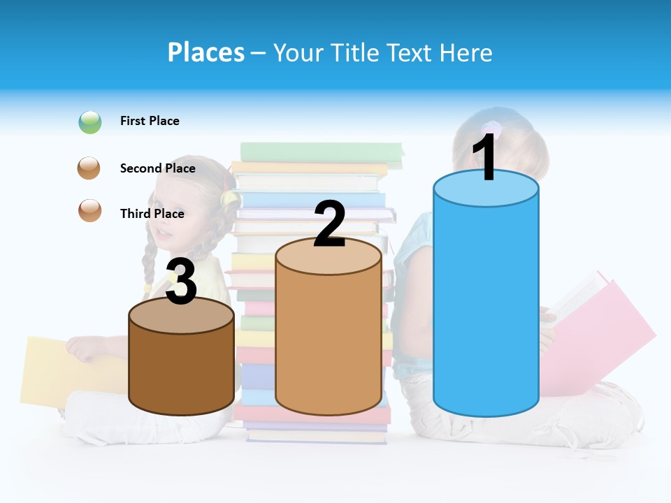 White Background Learning Intelligence PowerPoint Template