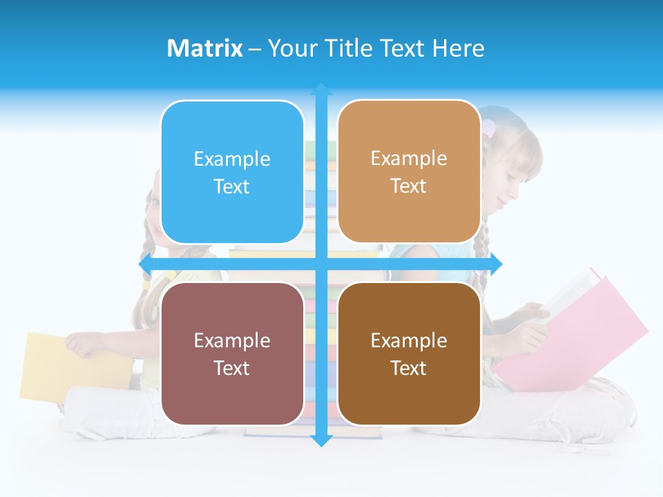 White Background Learning Intelligence PowerPoint Template