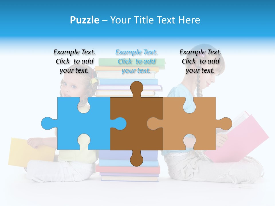 White Background Learning Intelligence PowerPoint Template