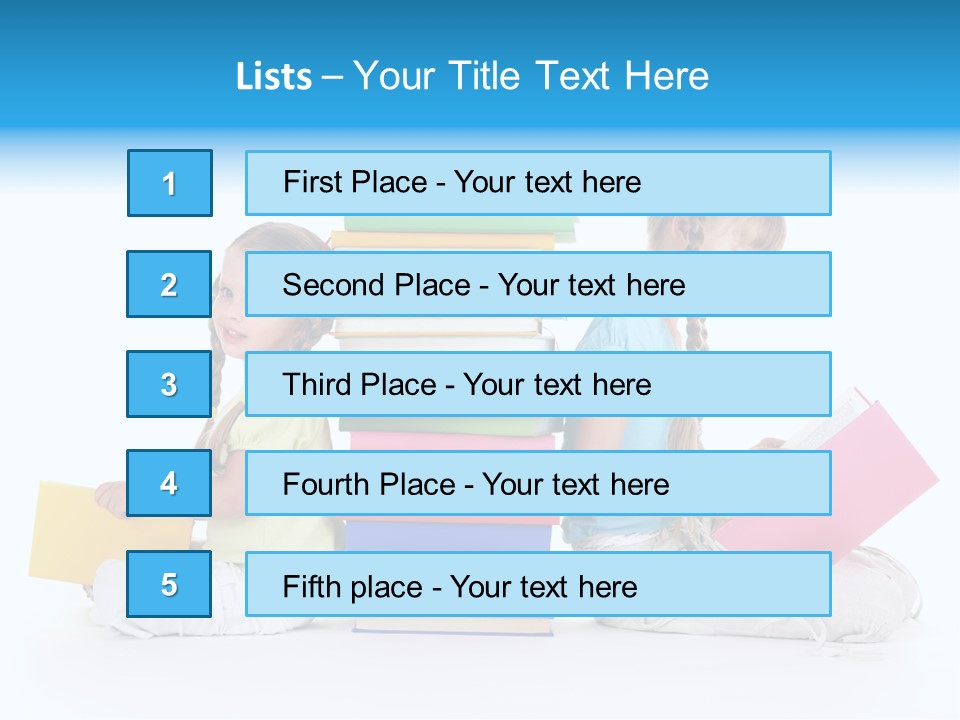 White Background Learning Intelligence PowerPoint Template