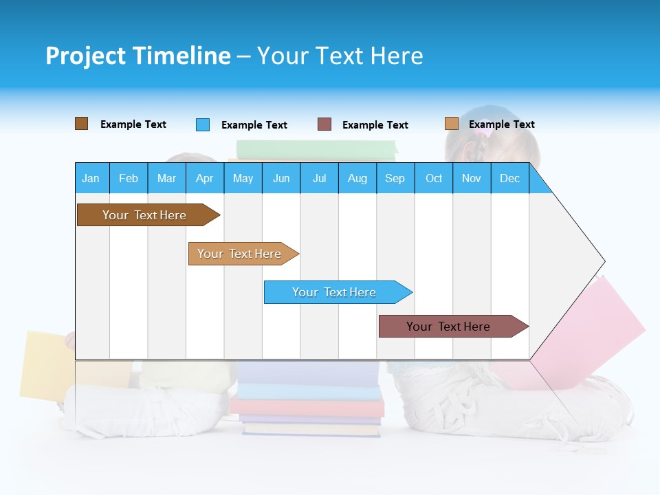 White Background Learning Intelligence PowerPoint Template