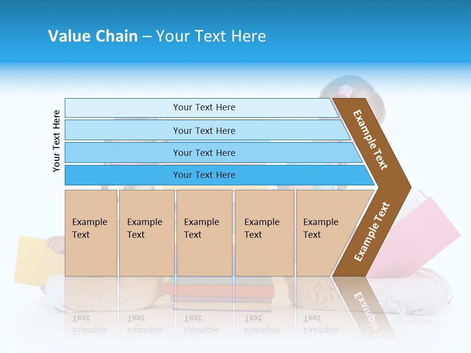 White Background Learning Intelligence PowerPoint Template