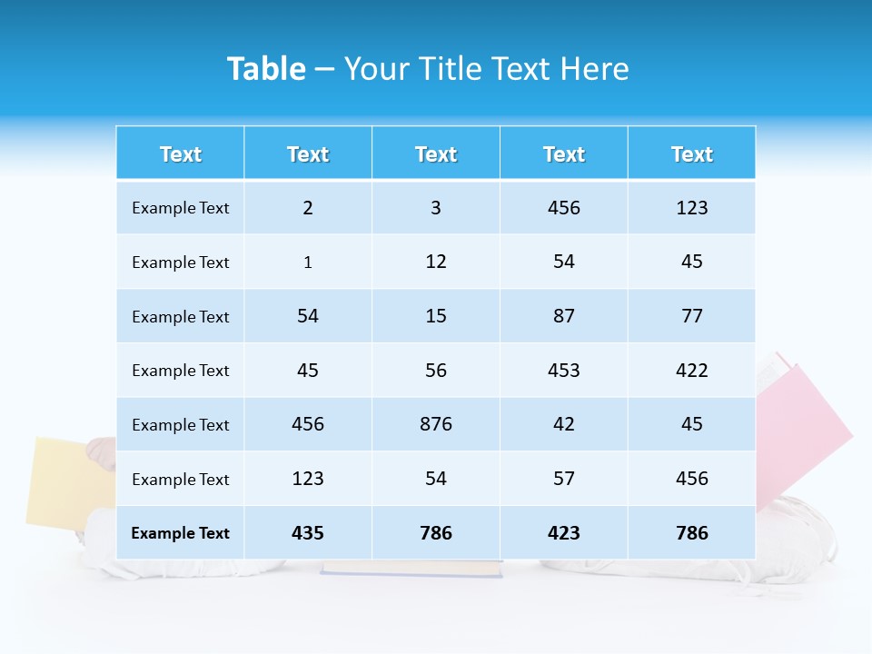 White Background Learning Intelligence PowerPoint Template