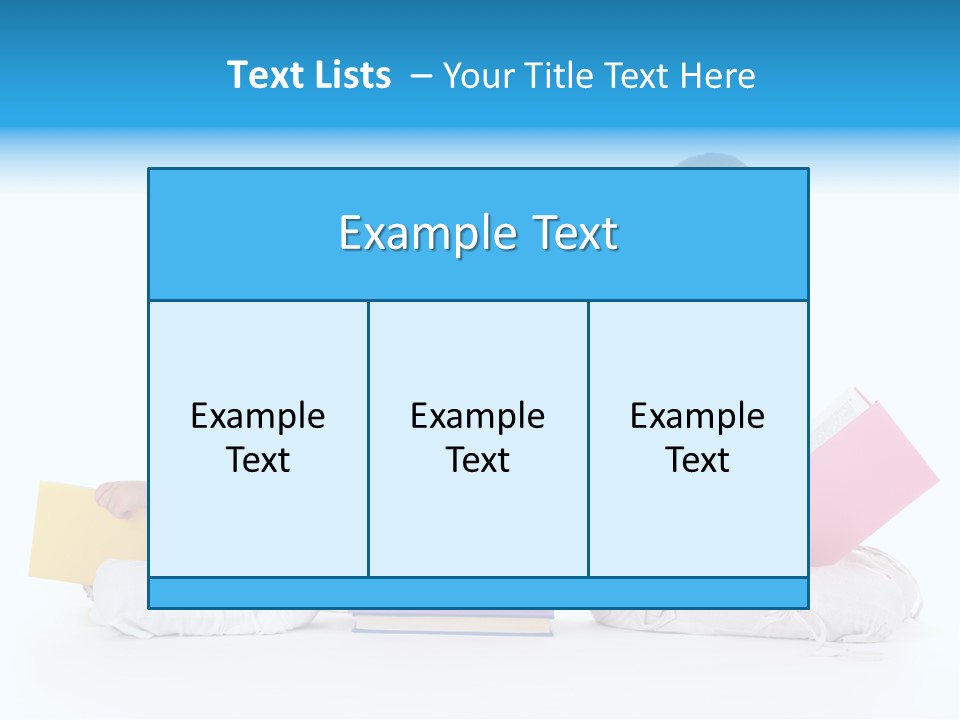 White Background Learning Intelligence PowerPoint Template