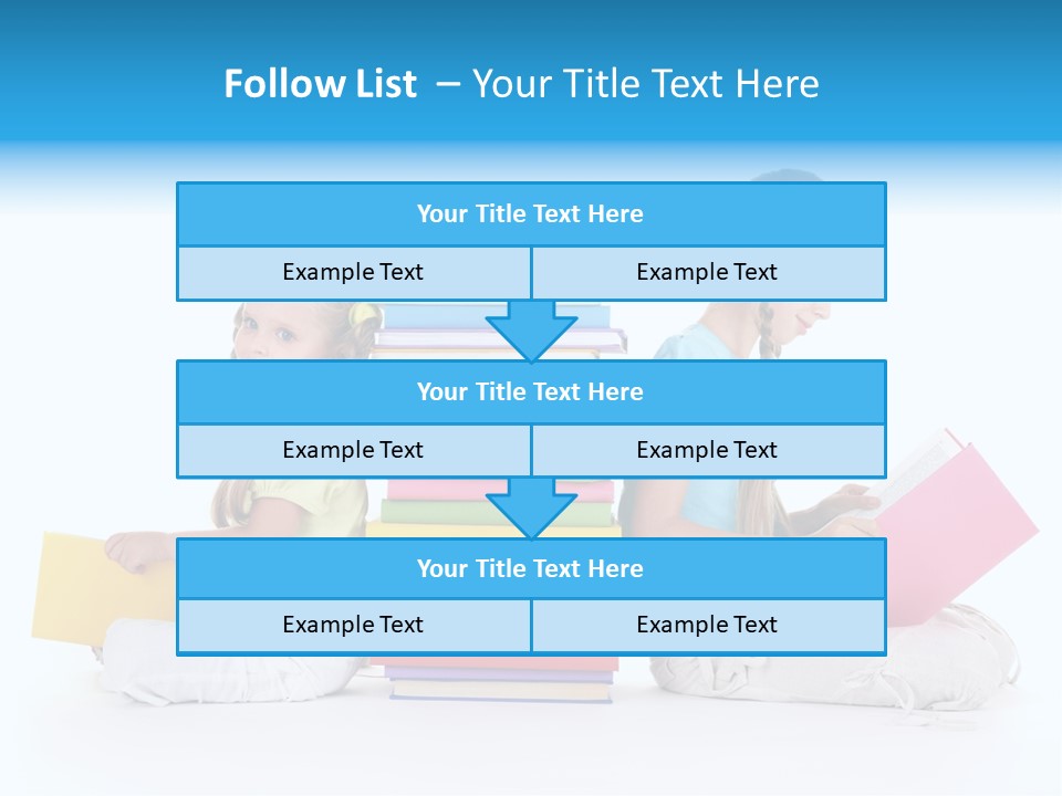 White Background Learning Intelligence PowerPoint Template