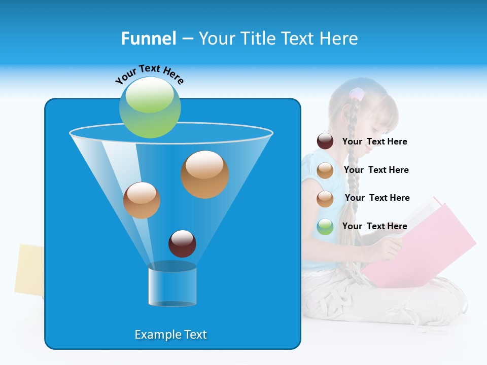 White Background Learning Intelligence PowerPoint Template