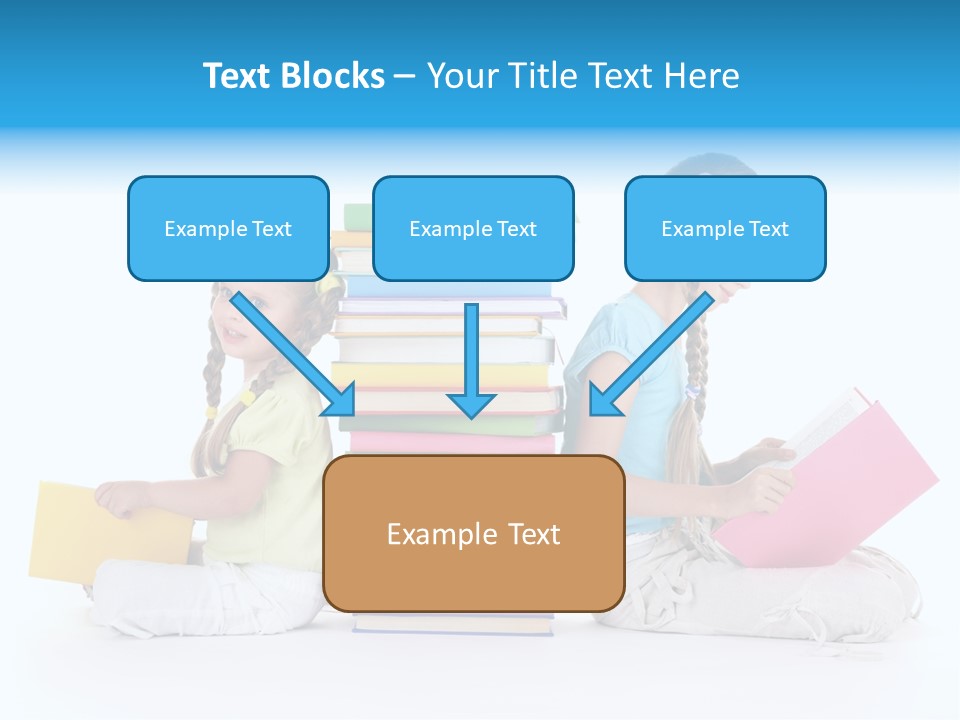 White Background Learning Intelligence PowerPoint Template