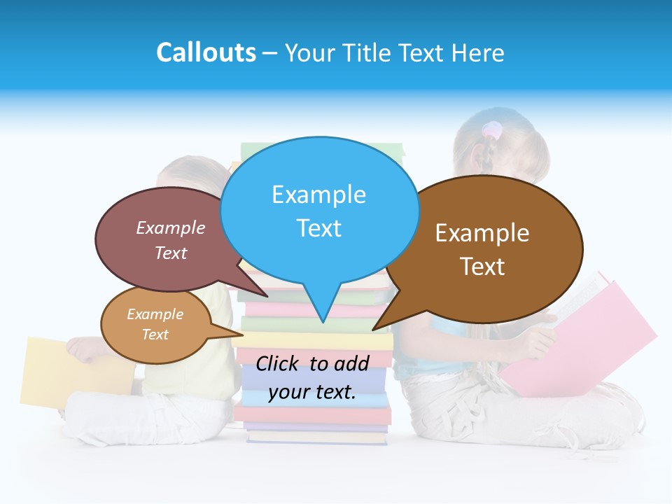 White Background Learning Intelligence PowerPoint Template