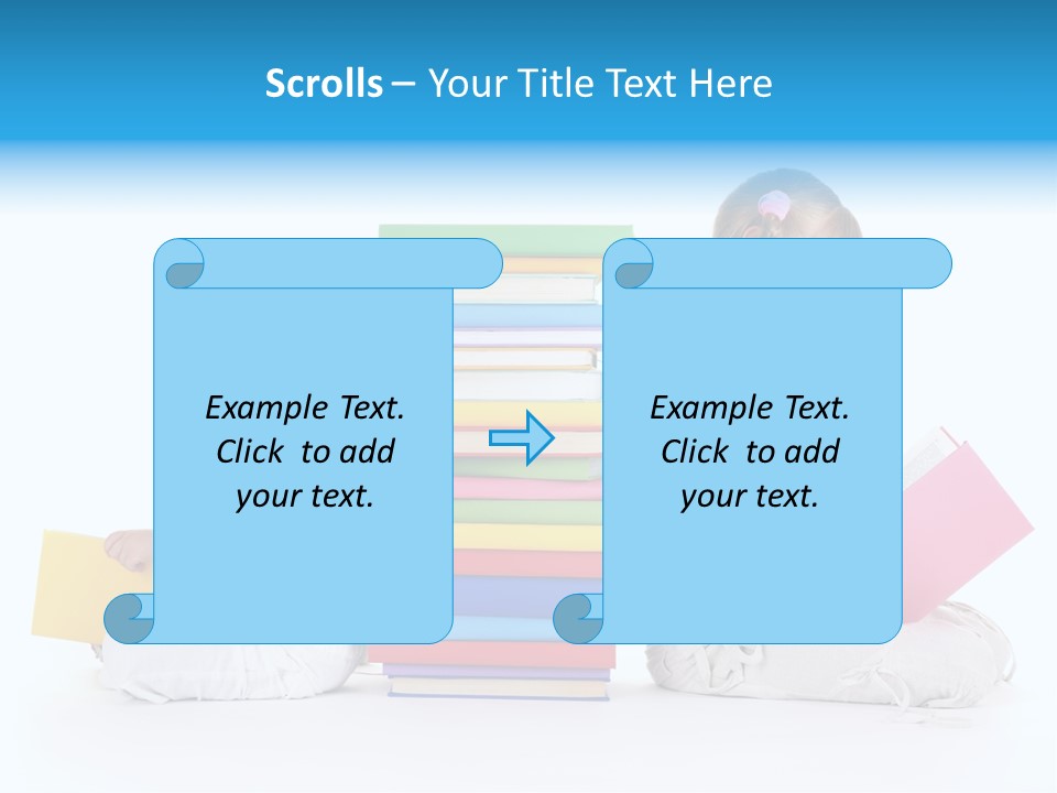 White Background Learning Intelligence PowerPoint Template