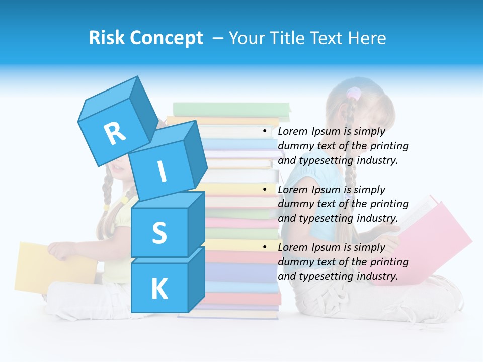 White Background Learning Intelligence PowerPoint Template