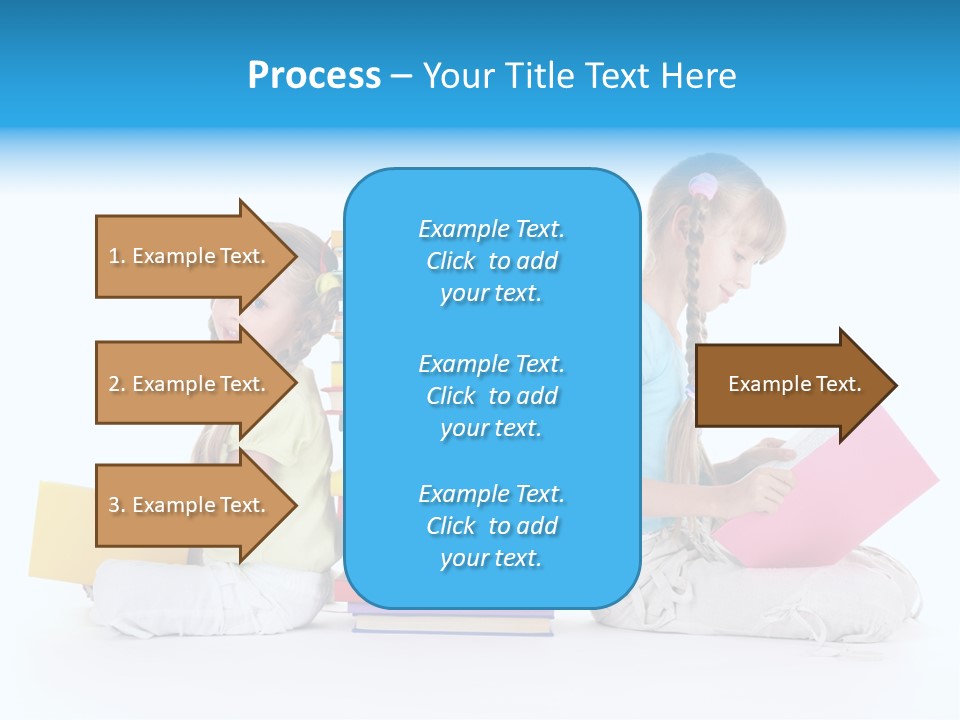 White Background Learning Intelligence PowerPoint Template