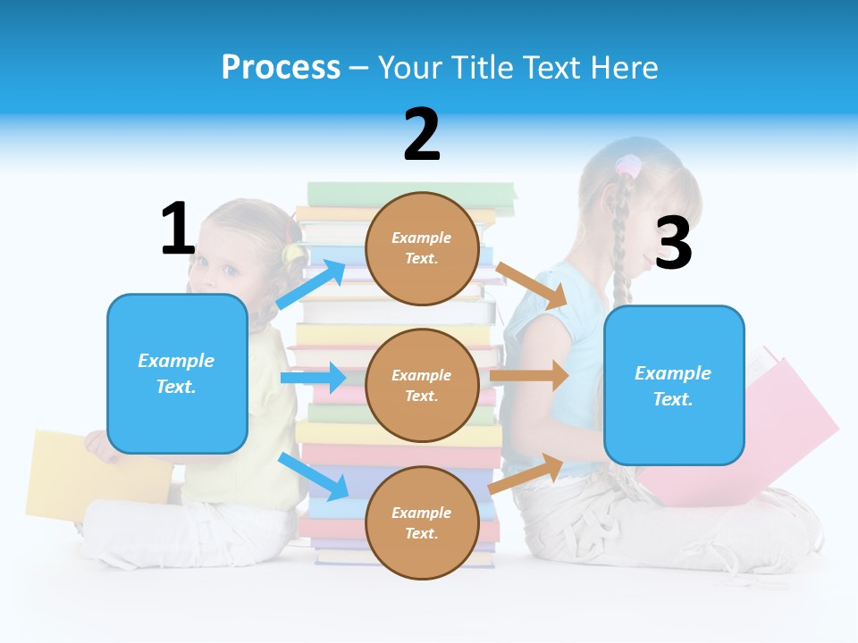 White Background Learning Intelligence PowerPoint Template