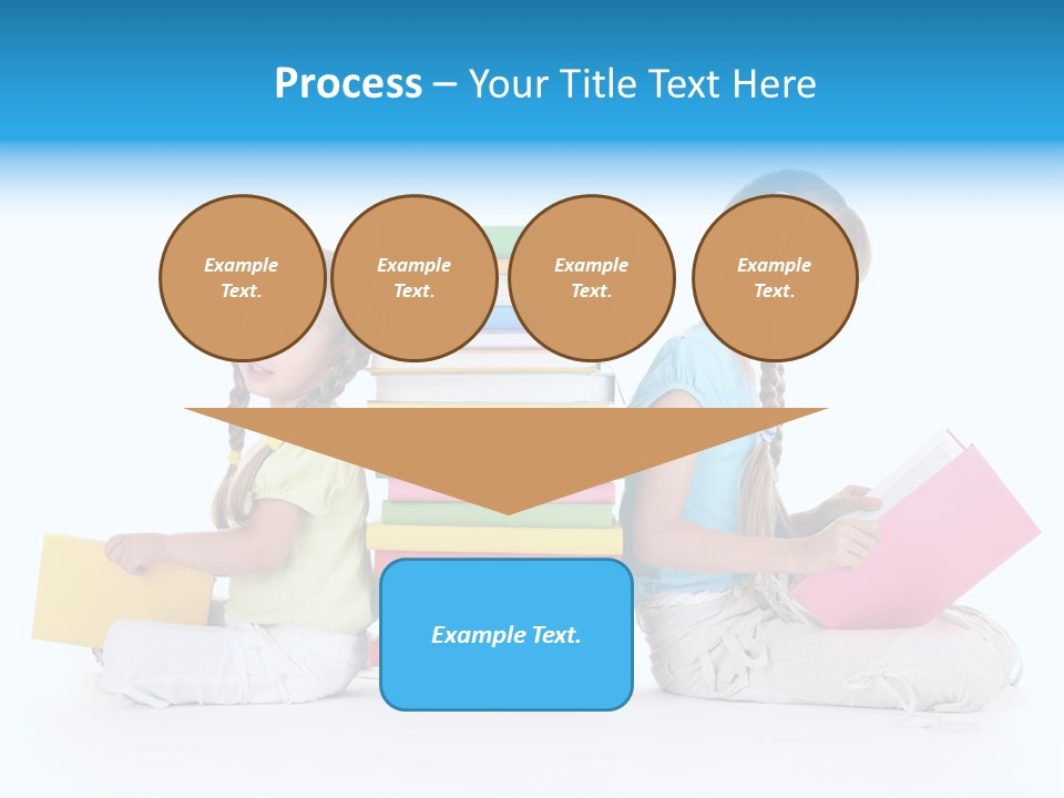 White Background Learning Intelligence PowerPoint Template