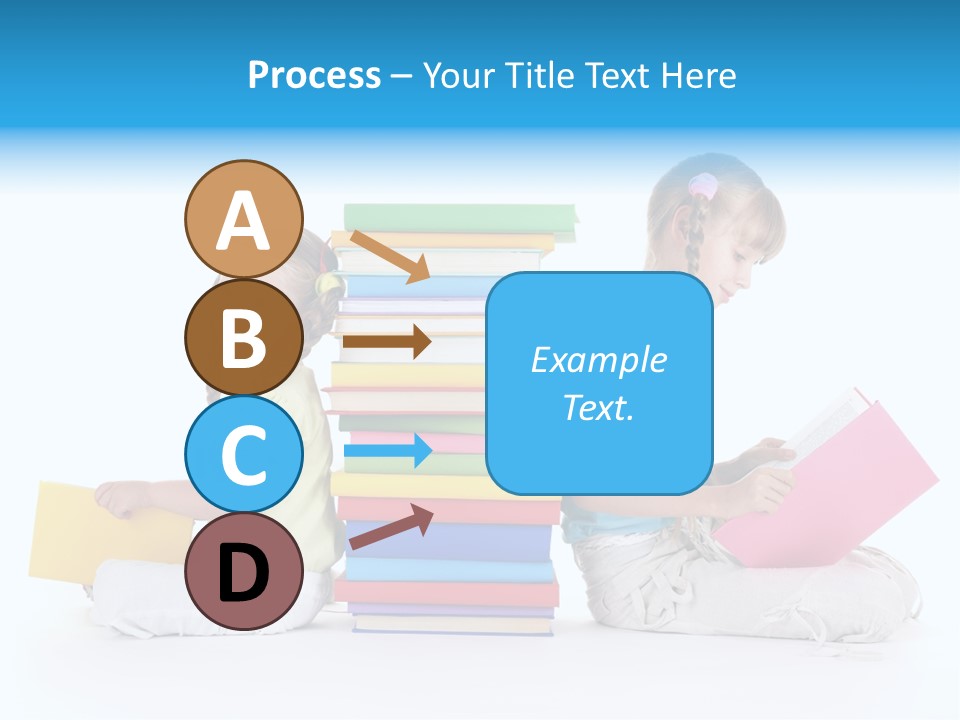 White Background Learning Intelligence PowerPoint Template