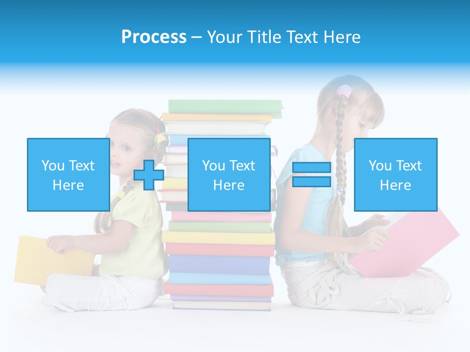 White Background Learning Intelligence PowerPoint Template