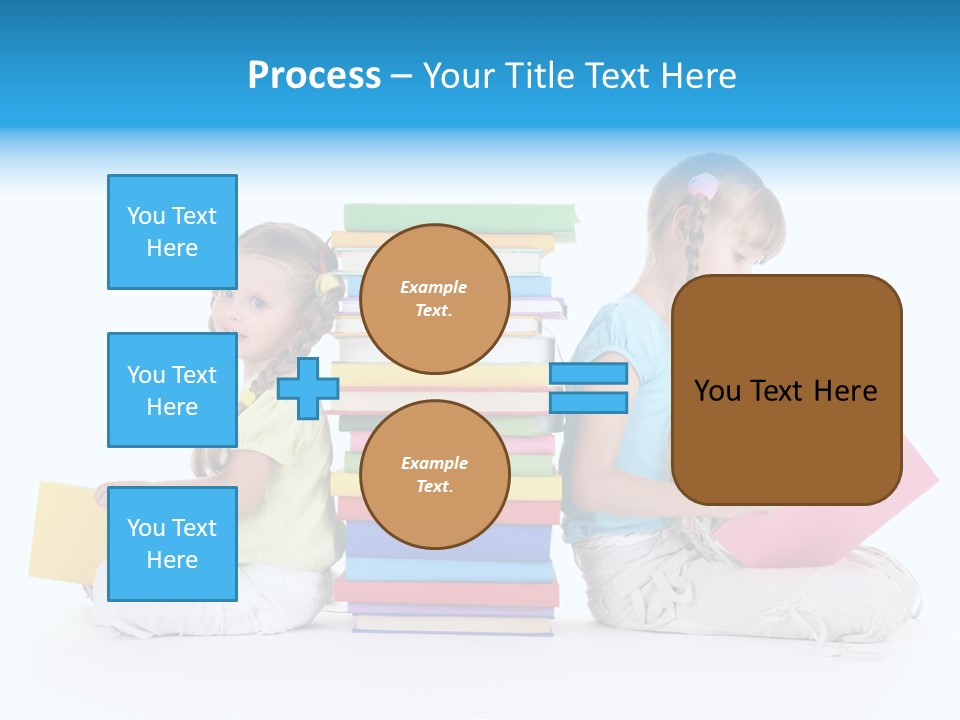 White Background Learning Intelligence PowerPoint Template
