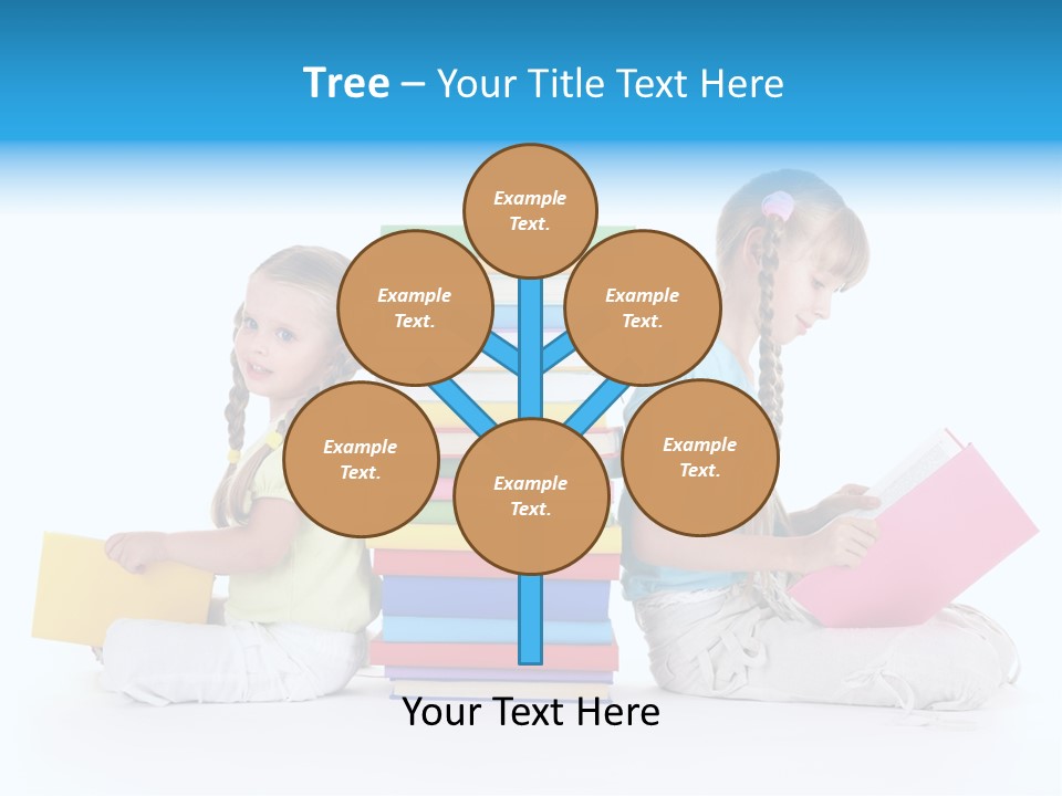 White Background Learning Intelligence PowerPoint Template