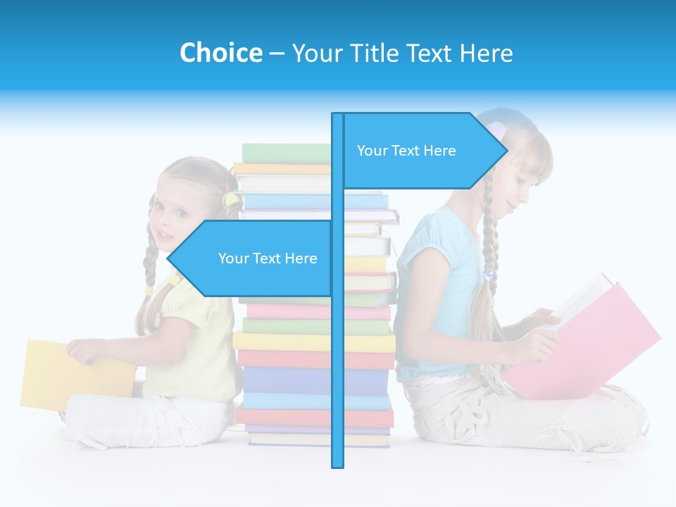 White Background Learning Intelligence PowerPoint Template