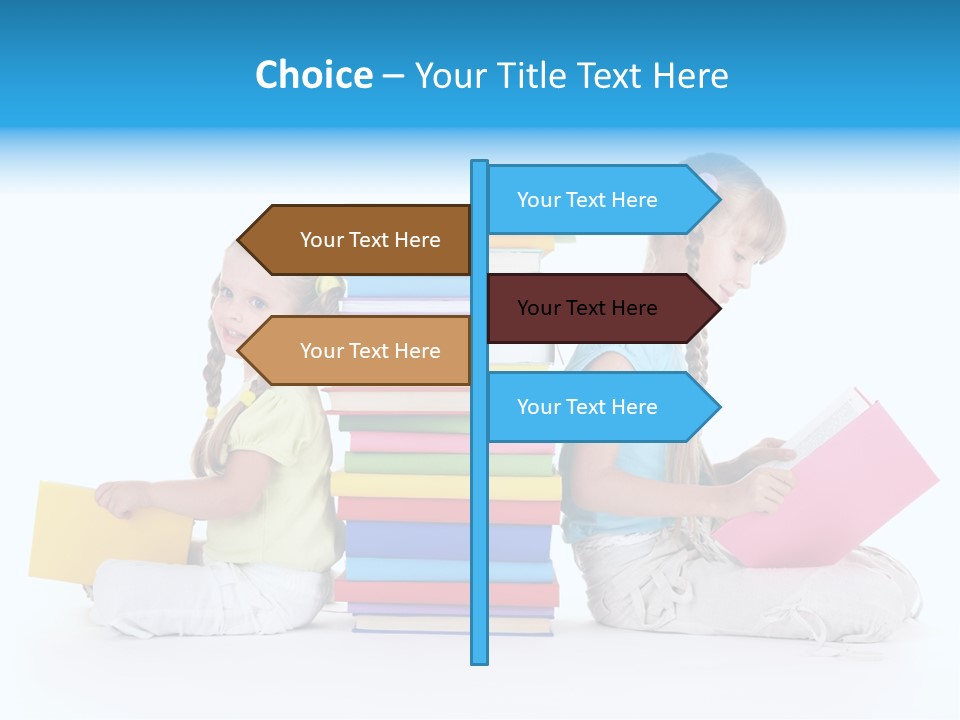 White Background Learning Intelligence PowerPoint Template