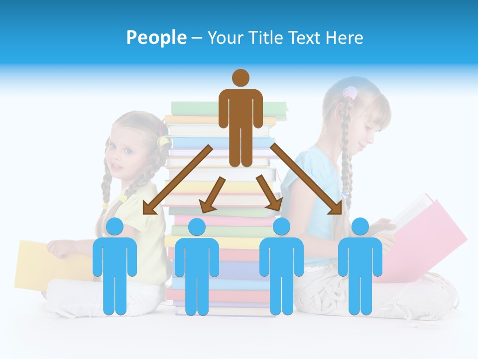 White Background Learning Intelligence PowerPoint Template