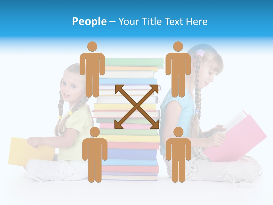 White Background Learning Intelligence PowerPoint Template