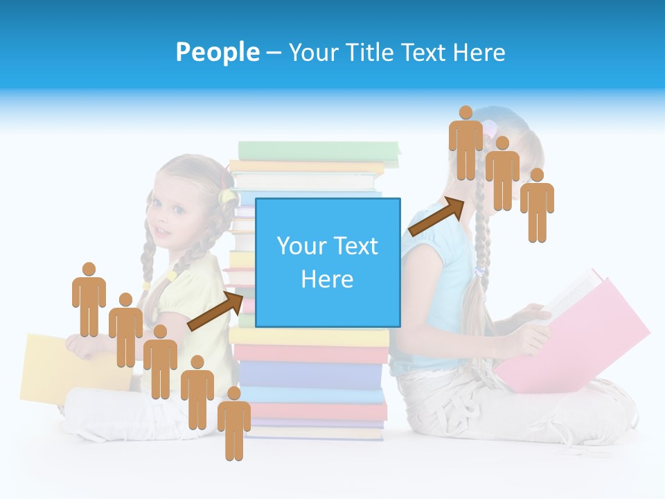 White Background Learning Intelligence PowerPoint Template