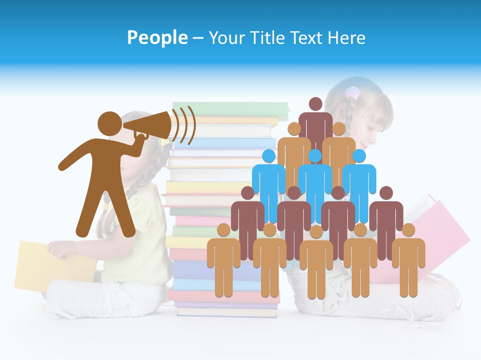 White Background Learning Intelligence PowerPoint Template