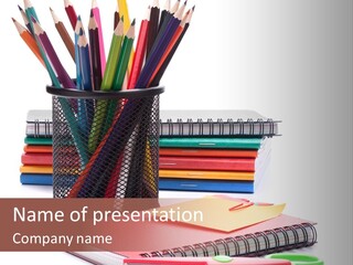 Study Clip Note PowerPoint Template