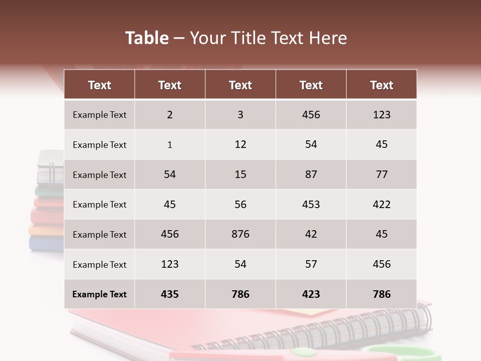Study Clip Note PowerPoint Template
