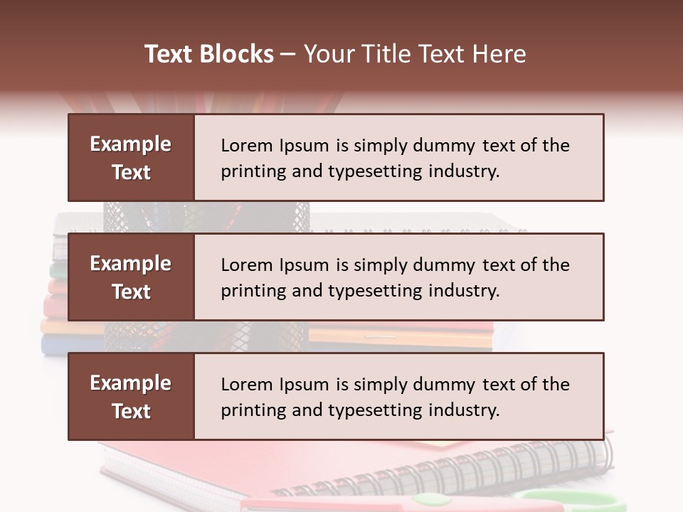 Study Clip Note PowerPoint Template