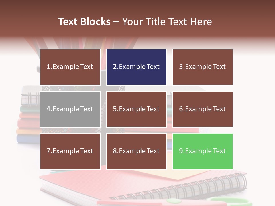 Study Clip Note PowerPoint Template