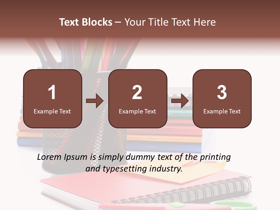 Study Clip Note PowerPoint Template