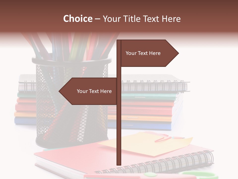 Study Clip Note PowerPoint Template