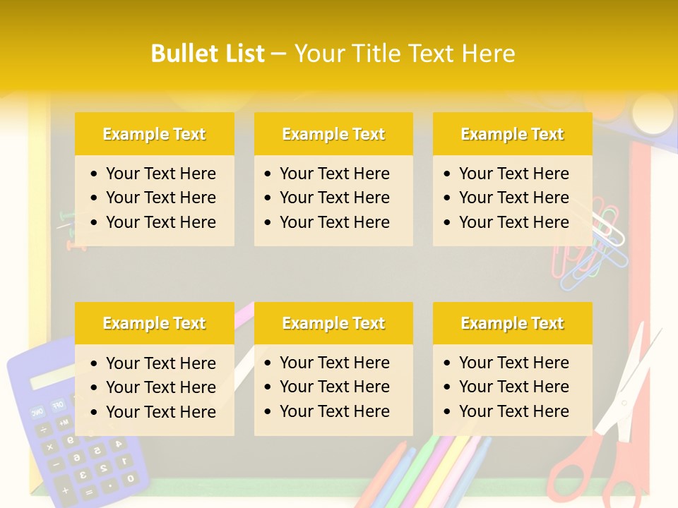 Education Writing Paint PowerPoint Template