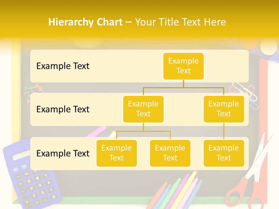 Education Writing Paint PowerPoint Template