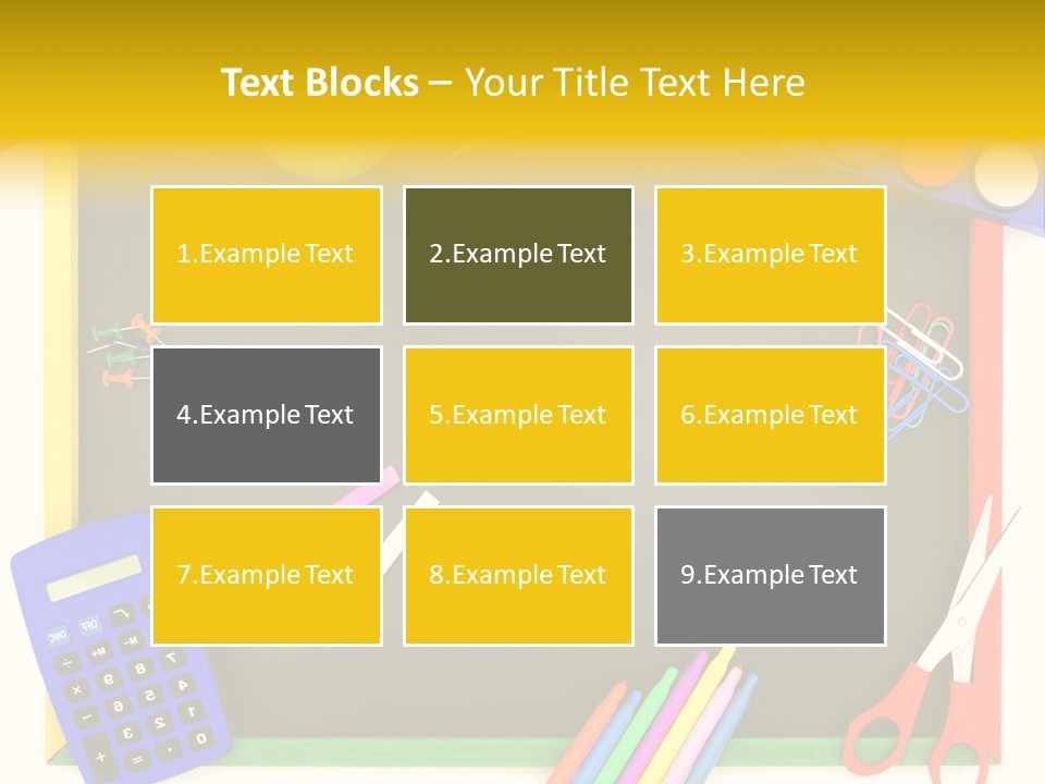 Education Writing Paint PowerPoint Template