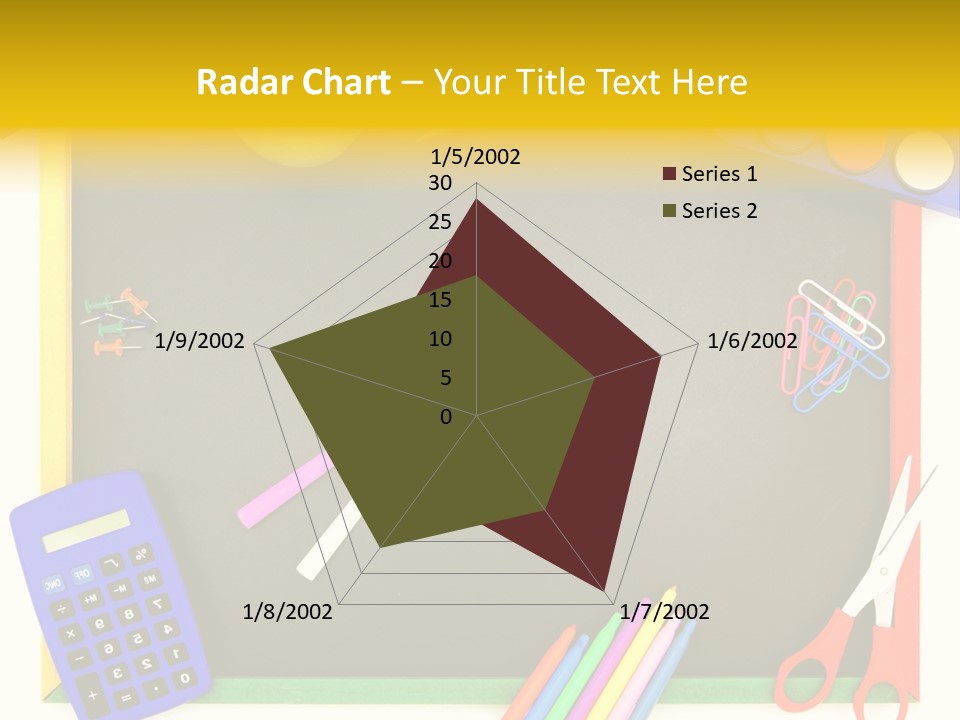 Education Writing Paint PowerPoint Template