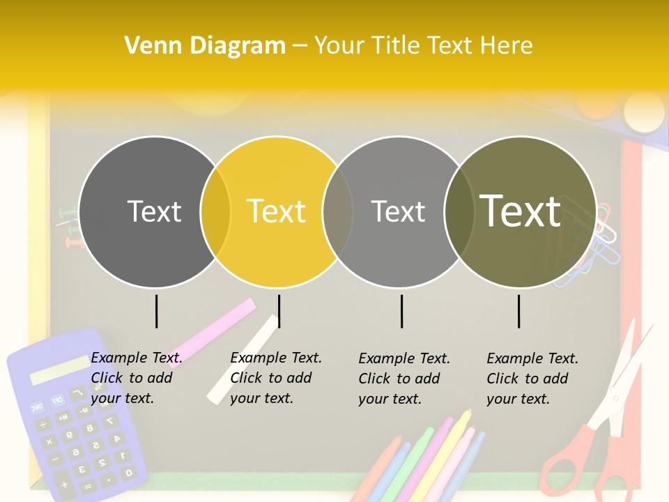 Education Writing Paint PowerPoint Template