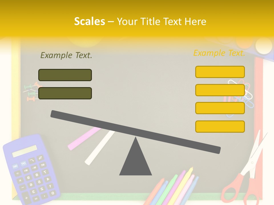 Education Writing Paint PowerPoint Template