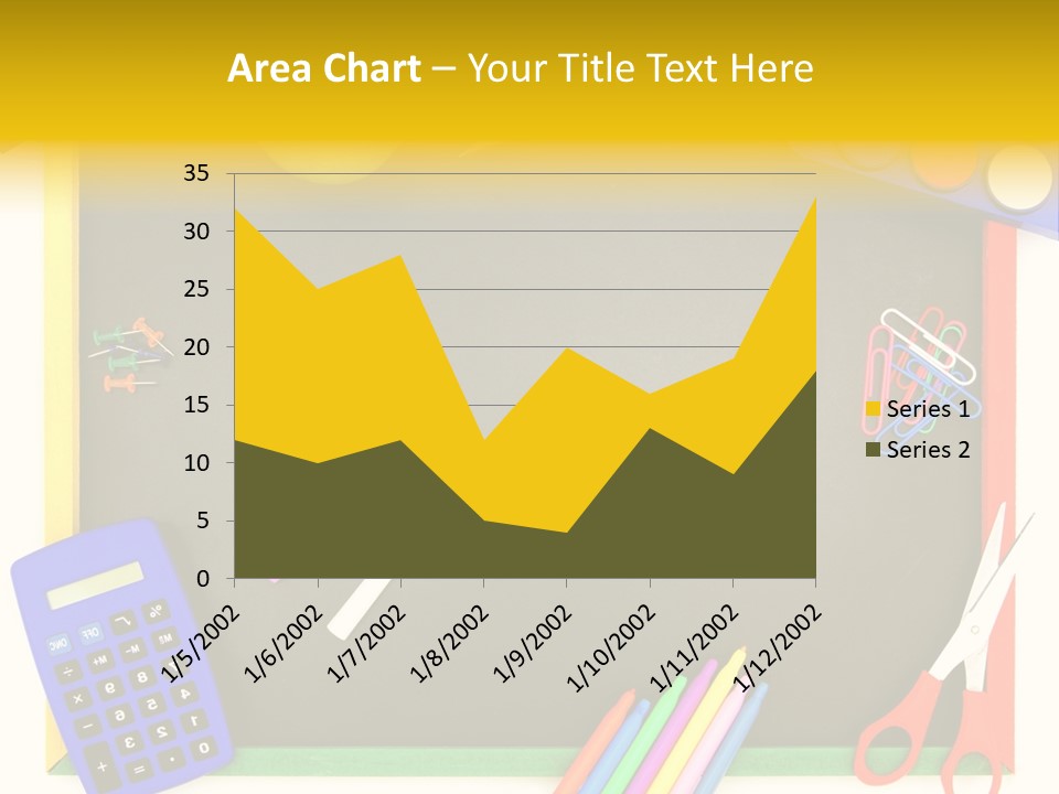 Education Writing Paint PowerPoint Template