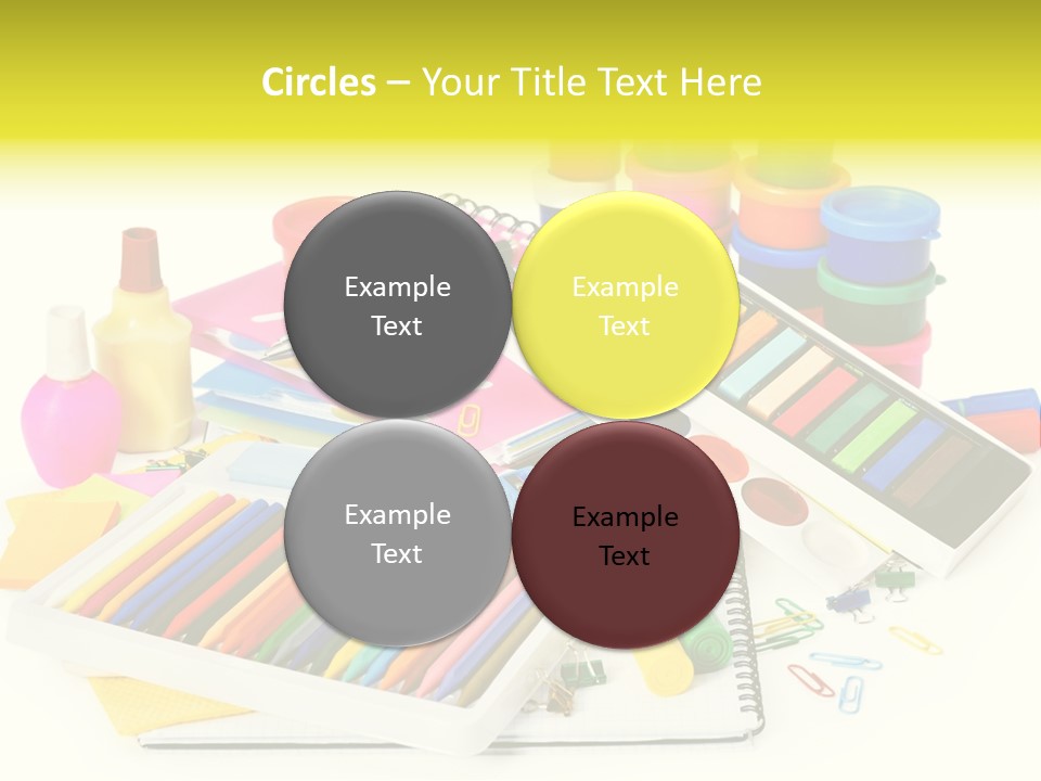 Angle Creativity Moist Colors PowerPoint Template