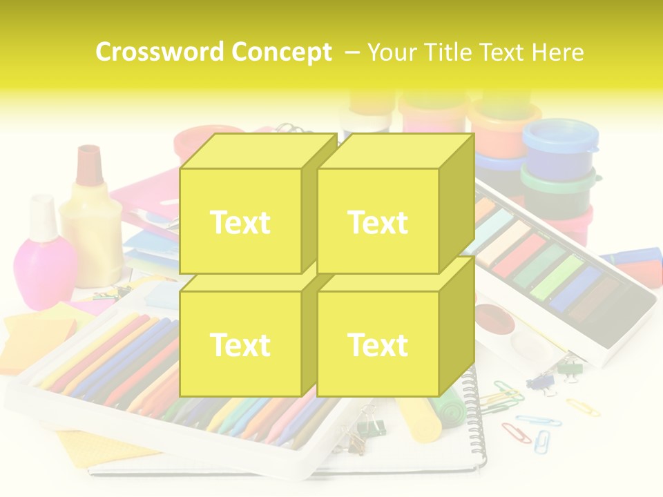 Angle Creativity Moist Colors PowerPoint Template