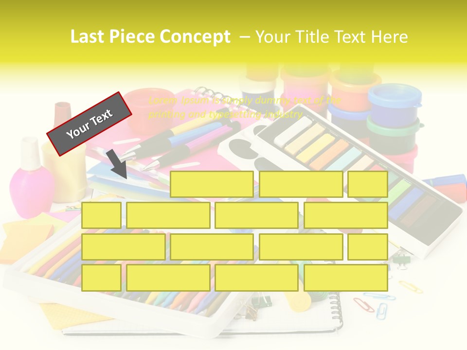 Angle Creativity Moist Colors PowerPoint Template