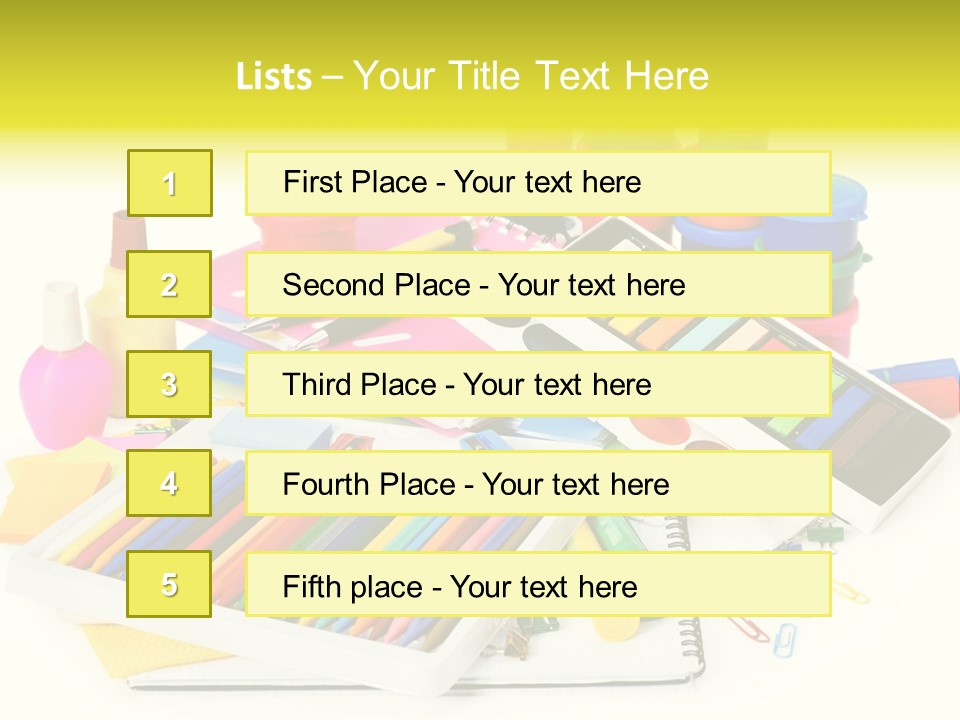 Angle Creativity Moist Colors PowerPoint Template