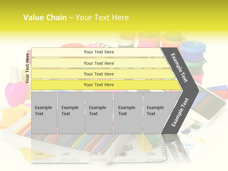 Angle Creativity Moist Colors PowerPoint Template
