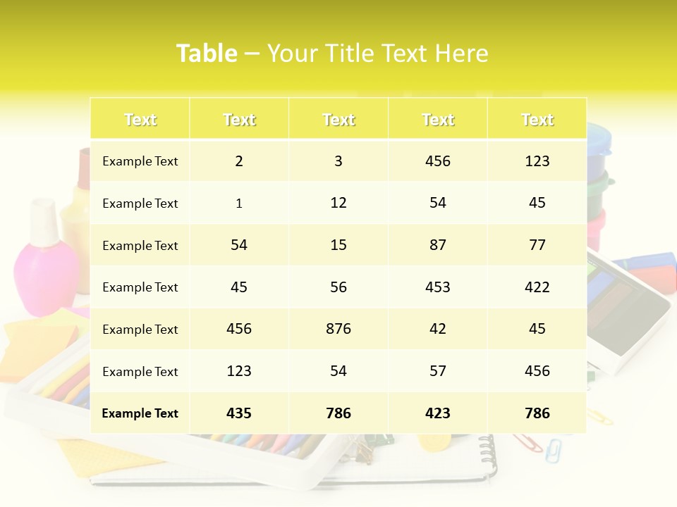 Angle Creativity Moist Colors PowerPoint Template