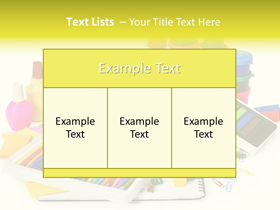 Angle Creativity Moist Colors PowerPoint Template