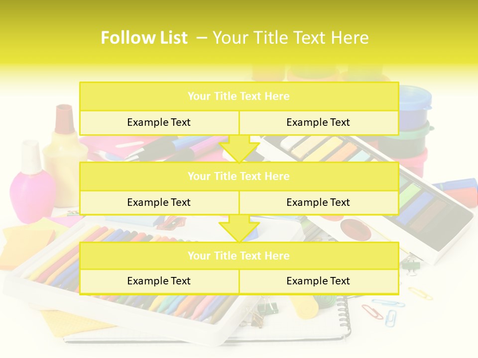 Angle Creativity Moist Colors PowerPoint Template