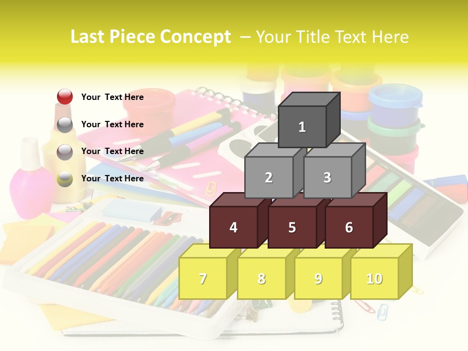 Angle Creativity Moist Colors PowerPoint Template