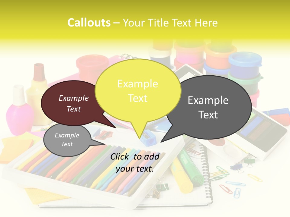 Angle Creativity Moist Colors PowerPoint Template